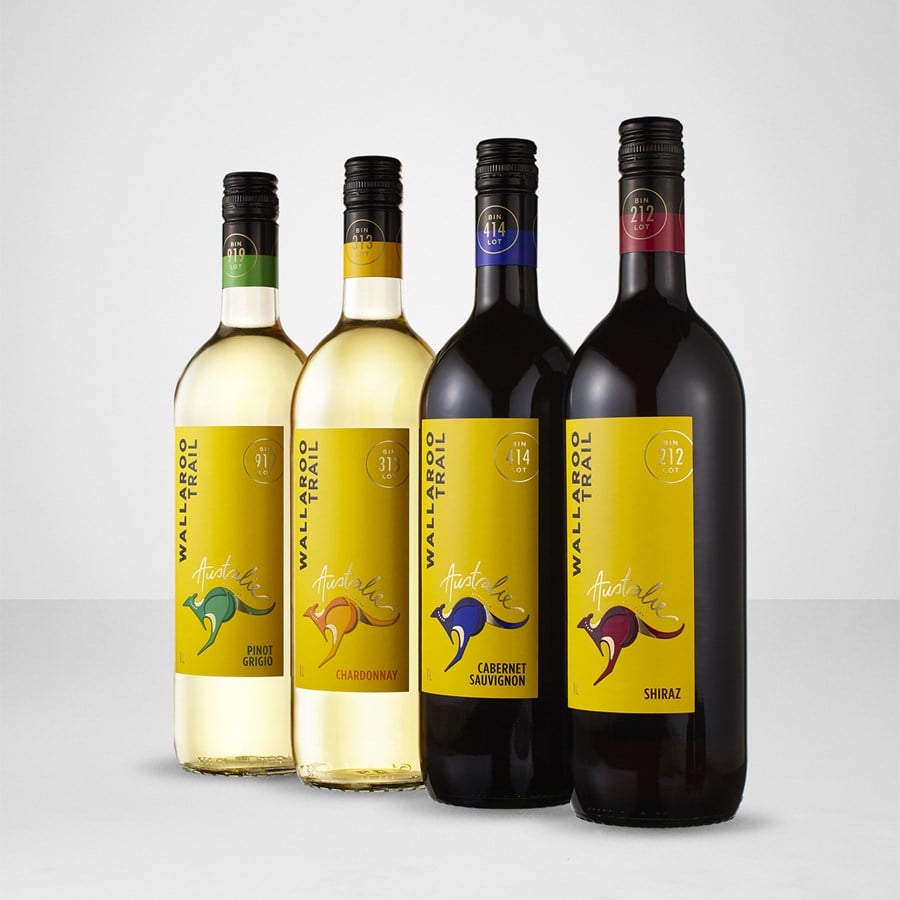 4 Bottle Mixed Wine Club Monthly